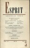 Revue Esprit. 1965, numéro 3. Les enfants sauvages, Guy Croussy, Dr Requet, La situation des Juifs en U.R.S.S….. ESPRIT 1965-3 