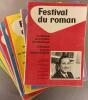 Festival du roman. Revue littéraire mensuelle. Année 1962 complète. Numéros 52 à 63.. FESTIVAL DU ROMAN 1962 