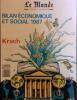 Bilan économique et social 1987 : Krach.. LE MONDE BILAN ECONOMIQUE ET SOCIAL 1987 
