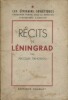 Récits de Léningrad.. TIKHONOV Nicolas 