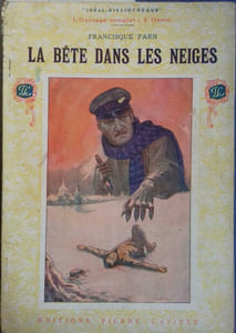 La bête dans les neiges.
