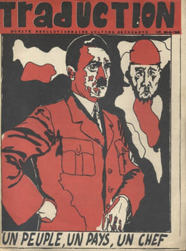Comité Révolutionnaire Culture Agissante. Un peuple, un pays, un chef.. TRADUCTION 