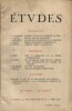 Etudes. 1955. N° 1. Revue mensuelle fondée en 1856 par les Pères de la Compagnie de Jésus.. ETUDES 1955-1 
