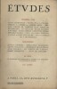 Etudes. 1946. N° 9. Revue mensuelle fondée en 1856 par les Pères de la Compagnie de Jésus.. ETUDES 1946-9 