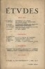 Etudes. 1956. N° 3. Revue mensuelle fondée en 1856 par les Pères de la Compagnie de Jésus.. ETUDES 1956-3 