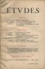 Etudes. 1956. N° 6. Revue mensuelle fondée en 1856 par les Pères de la Compagnie de Jésus.. ETUDES 1956-6 