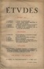 Etudes. 1957. N° 1. Revue mensuelle fondée en 1856 par les Pères de la Compagnie de Jésus.. ETUDES 1957-1 