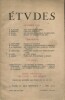 Etudes. 1959. N° 12. Revue mensuelle fondée en 1856 par les Pères de la Compagnie de Jésus.. ETUDES 1959-12 