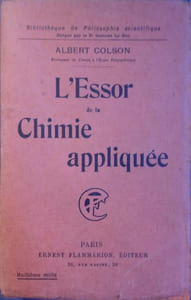 L'essor de la chimie appliquée.