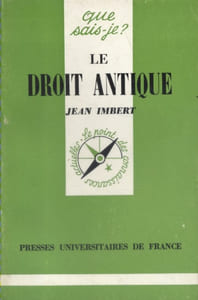Le droit antique.