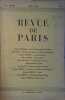 La revue de Paris N° 3 - Juin 1945. Mensuel. Duhamel, Billy, Mauriac, Lettres inédites de Marcel Proust, Albert Béguin, Nicola, nouvelle de Georges ...