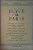 La revue de Paris N° 8 - Novembre 1945. Mensuel. Duhamel, Maurice Garçon, Daniel-Rops, Somerset Maugham, Philippe Soupault.... LA REVUE DE PARIS ...