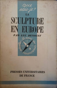 La sculpture en Europe.