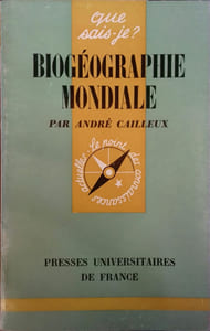 Biogéographie mondiale.