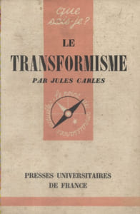 Le transformisme.