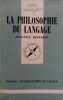 La philosophie du langage.. RESWEBER Jean-Paul 