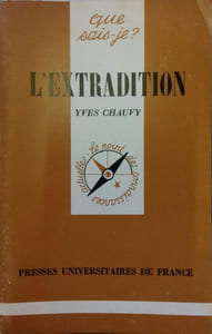 L'extradition.