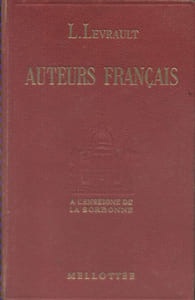 Auteurs français. Etudes critiques et analyses. Nouvelle édition.