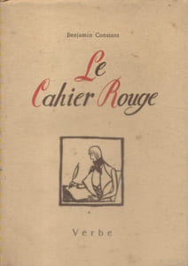 Le cahier rouge.