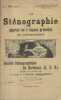 La sténographie apprise en 4 leçons gratuites par correspondance.. STENOGRAPHIE 