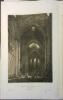 Doué (Maine-et-Loire). Lithographie de Laroche : Ruines de l'église St Denys à Doué, d'après le Baron de Wismes.. WISMES (Baron de) 