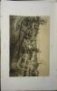 Segré (Maine-et-Loire). Lithographie de Deshayes et Bachelier : Segré, d'après le Baron de Wismes.. WISMES (Baron de) 