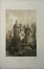 Château de l'Ecoublère (Mayenne) Lithographie de C. Nanteuil : Château de l'Ecoublère, Commune de Daon (Mayenne).. WISMES (Baron de) 