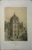 Saint-Ouen (Mayenne) Lithographie de Benoist et Cicéri : Manoir de Saint-Ouen, commune de Chemazé (Mayenne).. WISMES (Baron de) 