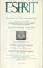 Revue Esprit. 1992, numéro 2 : La crise de l'art contemporain. Où va l'Afrique du Sud. Drogue et alcool aux Etats-Unis. Bénigno Cacérès et l'éducation ...