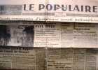 Le Populaire : Organe central du parti socialiste (S.F.I.O). N° 6863. Trente compagnies d'assurances seront nationalisées…. LE POPULAIRE 