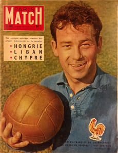 Paris Match N° 481. Just Fontaine en couverture… Hongrie, Liban, Chypre…