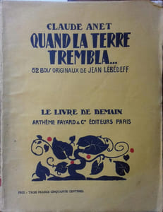 Quand la terre trembla....