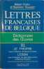 Lettres françaises en Belgique. Dictionnaire des oeuvres. Tome III : Le théâtre - L'essai.. FRICKX Robert - TROUSSON Raymond 