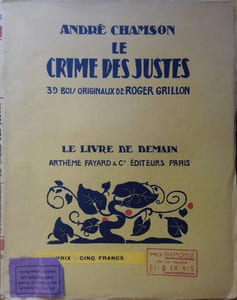 Le crime des justes.