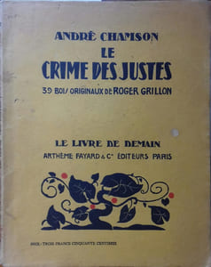 Le crime des justes.