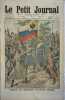 Le Petit journal, Supplément illustré N° 1258 : Salut au nouveau drapeau russe. (Gravure en première page). Gravure en dernière page: Déserteurs ...