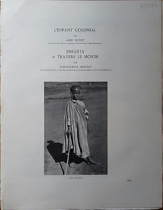 L'enfant colonial - Enfants à travers le monde. Chapitres extraits de l'ouvrage "Visage de l'Enfance".