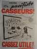Union pacifiste N° 271. Journal de l'Union pacifiste de France.. UNION PACIFISTE Dessin de Cabu en couverture.