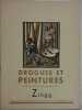 Drogues et peintures N° 37. Jules-Emile Zingg, par André Beucler.. DROGUES ET PEINTURES - Le hors-texte en couleurs manque.