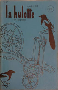 La Hulotte des Ardennes N° 16. La pie - Le cynips de l'églantier - L'oreillard, chauve souris (1).