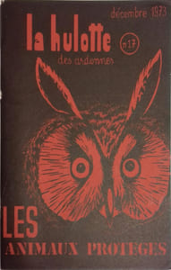 La Hulotte des Ardennes N° 17. Les animaux protégés. Le Hibou moyen-duc - L'Oreillard (2).