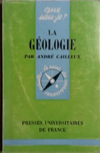 La géologie.