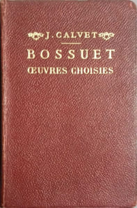 Bossuet. OEuvres choisies.