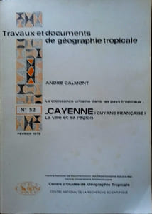 Travaux et documents de géographie tropicale. Cayenne N° 32. La croissance urbaine dans les pays tropicaux.