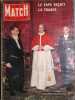 Paris Match N° 424 : Pie XII et René Coty en couverture. Le pape reçoit la France - Un fait divers ressuscite le diable Oustachi - Les Oscars de la ...