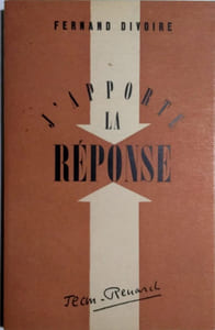 J'apporte la réponse.
