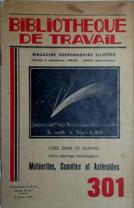 Météorites, comètes et astéroïdes.