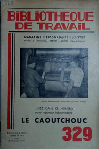 Le caoutchouc.