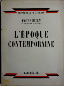 L'époque contemporaine (1905-1930).