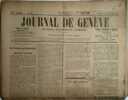 Journal de Genève. National, politique et littéraire. 85e année N° 263.. JOURNAL DE GENEVE 85e année 